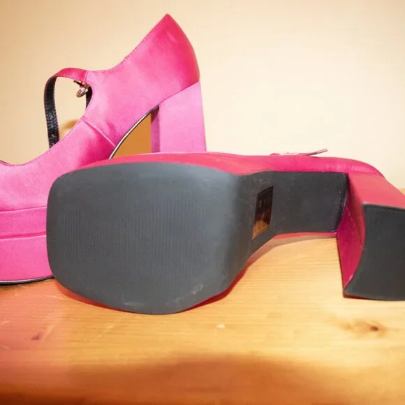 Call It Spring Pink Platform Heels - Picture 4 of 5